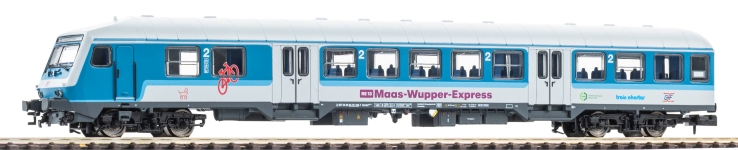 PIKO 40614 - N - Nahverkehrs-Steuerwagen 2 Kl. Maas-Wupper-Express, GFF, Ep. VI